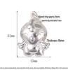 S925 Sterling Silver Zodiac Animal Pendant & DIY Braided Rope Bracelet