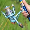 Spinning Reels Aluminum Spool  5.5:1 High Speed Smooth Drag Power 6.4KG Outdoors Fishing Tools