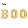 Halloween Fruit Platter 3Pcs BOO Letters Tray Large Fillable Candy Server Snacks Holiday Holder Cookies Platter Spooky Serving Tray Decor for Movie