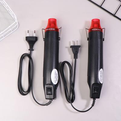 220/110V Pistola de Aire Herramienta DIY Calor Herramienta Eléctrica Mini 300W Temperatura de Soldadura Artesanías Soplador Con Asiento de Soporte Contracción