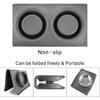 Benepaw Stainless Steel Double Dog Bowl With Silicone Mat Nontoxic Nonslip No Spill Pet Water Food Bowl Cat Puppy Feed Drinking