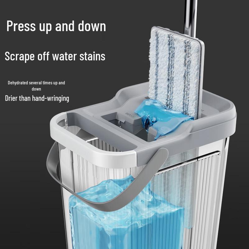 Meliya Self-Wringing Flat Mop System