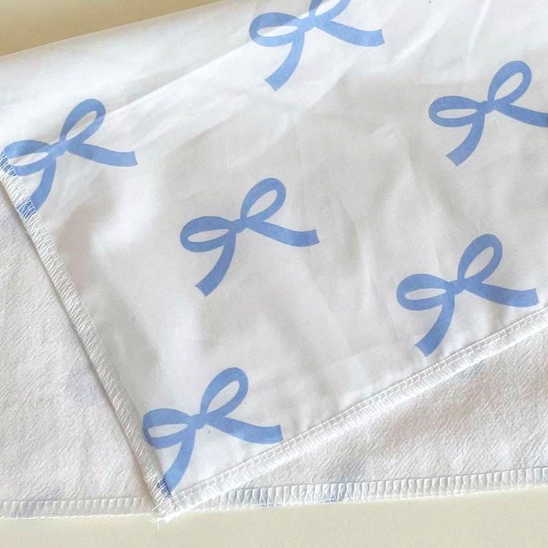 1Pc Photography Props Rural Style Placemat Scene Layout Cotton Fresh Sweet Restaurant Decoration Butterfly Print Decorative Cloth