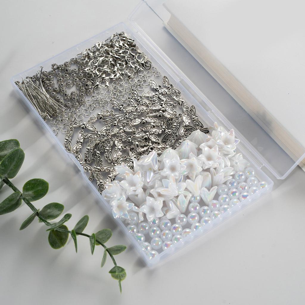 Pack of 50 Colorful Pearls Angelic Keychains Charm Pendant Decoration for Stylish and Lovely Accessories Daily Use