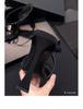 Brown Satin Rhinestone Pointed-Toe High Heel Sandals - Women's Mature Summer Style