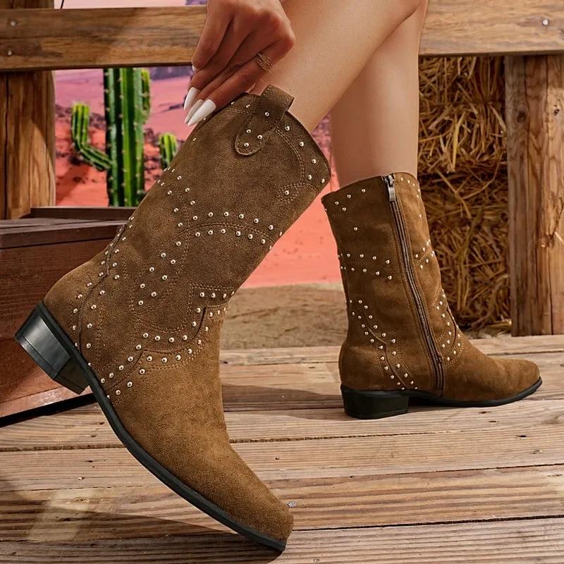 High Quality New Womens Sexy Pointed Designer Short Boots Daily Lightweight Wear-resistant Comfortable Chelsea Boots for Women