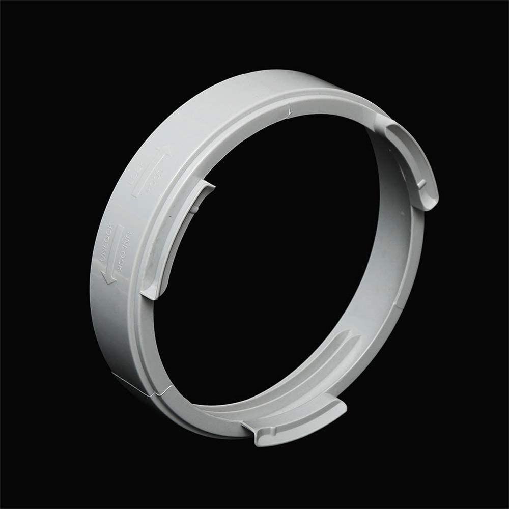 Accessories Round/Square Shaped Hose Exhaust Pipe Interface Duct Connector Adaptor