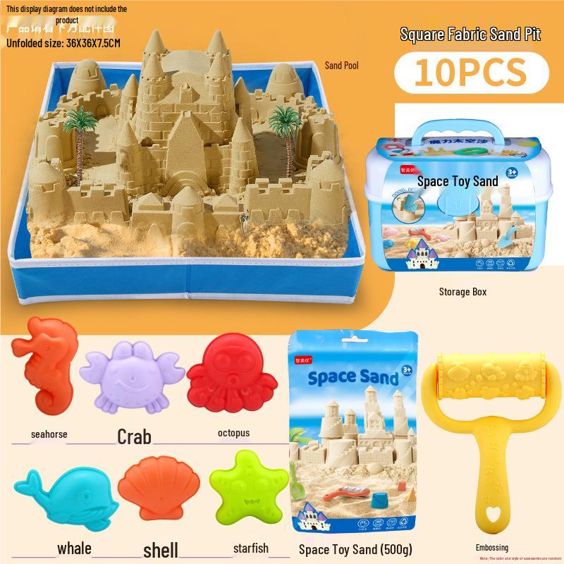 Children's Beach and Sand Play Set: Digging, Water Play, Shell Collecting, and Gardening Tools.