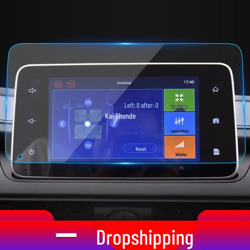 25" Wuling Hongguang Plus S3 Navigation Screen & Miniev Instrument Nebula Protective Film