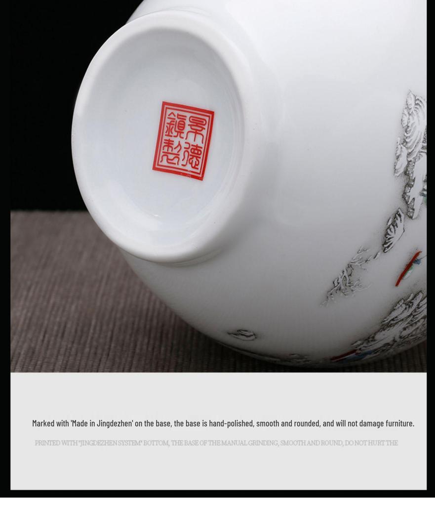 Jingdezhen Ceramic Vases - Chinese Home Decor for TV Cabinets & Shelves