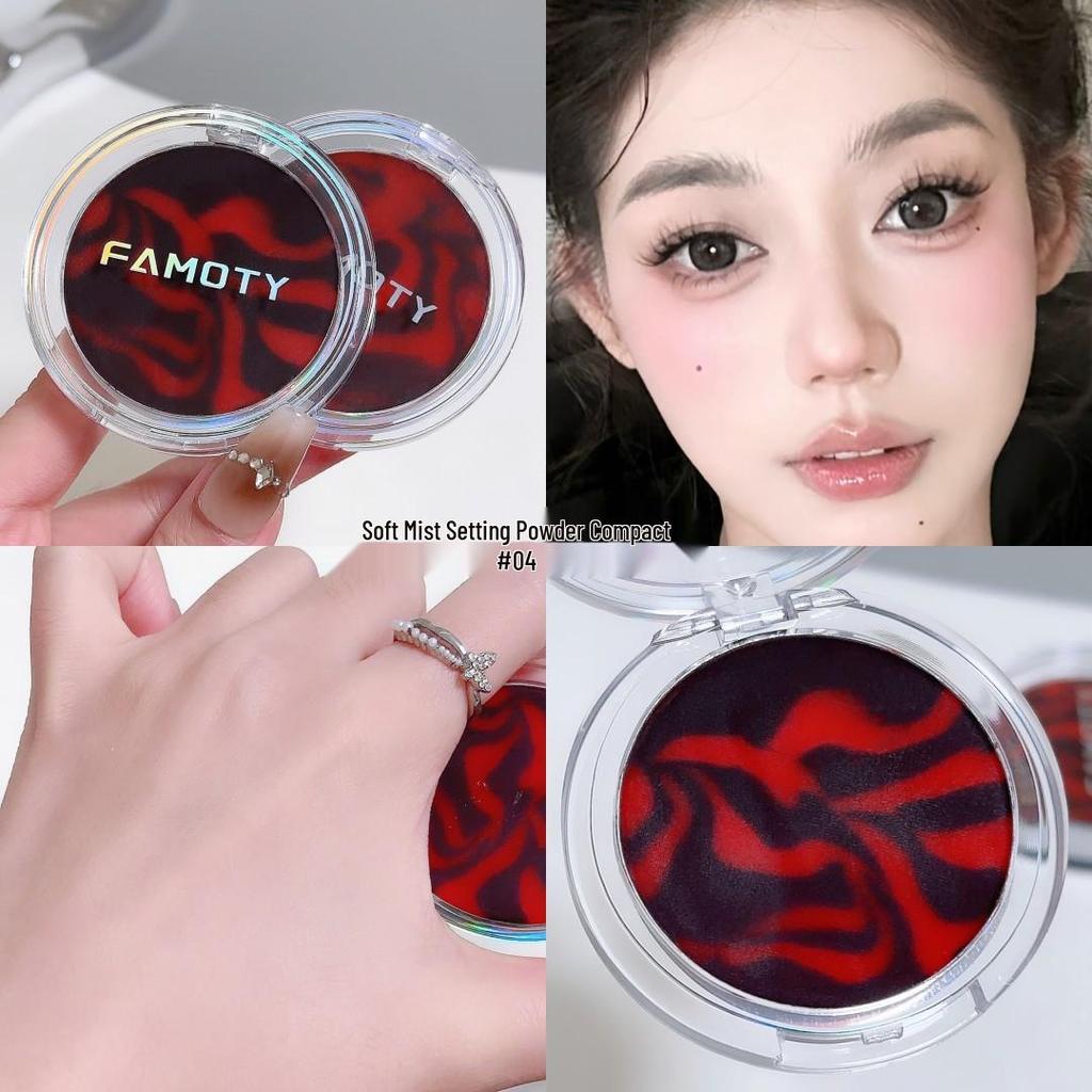 Poudre Fixante FAMOTY Waterproof Soft Mist - Transparente, Ne Caille Pas, Sans Sensation Poudreuse
