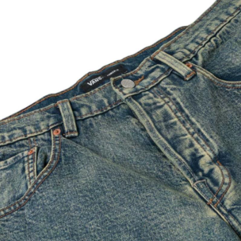 Vans Woven Casual Mid-Rise Jeans Men bottoms VN000T6UGDI