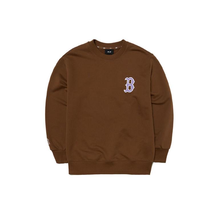 New MLB Sweatshirts Unisex Brown 3AMTL0514-43BRS