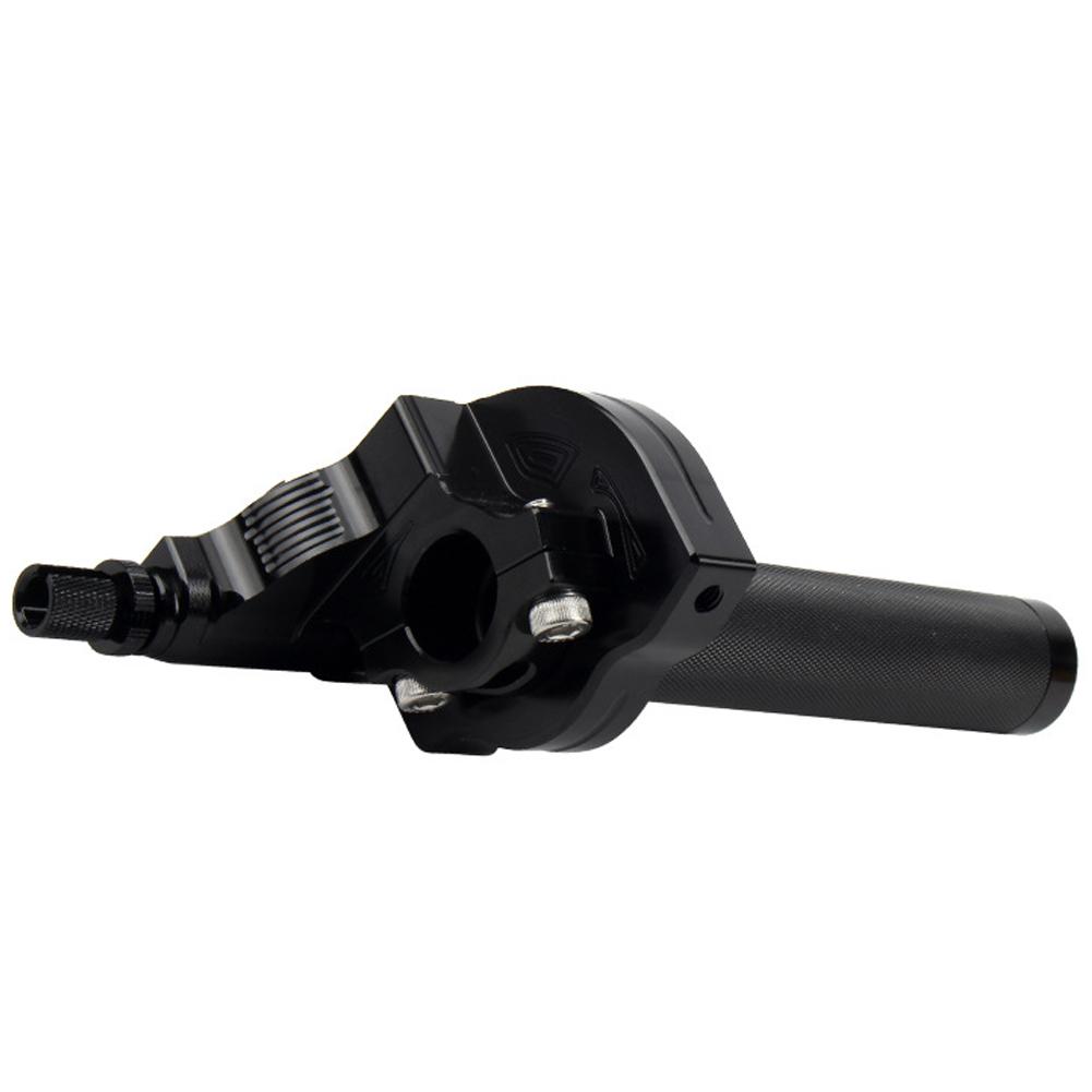 22mm Universal Motorrad Moped Roller Fahrrad CNC Verstellbare Gasdrehgriffe Lenker Für Moped Roller Fahrrad M10*1.5