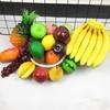 1PC Simulation Fruits Food Model Desktop Ornament Artificial Apple Lifelike Orange Fake Peach Lemon Plastic Home Decoration