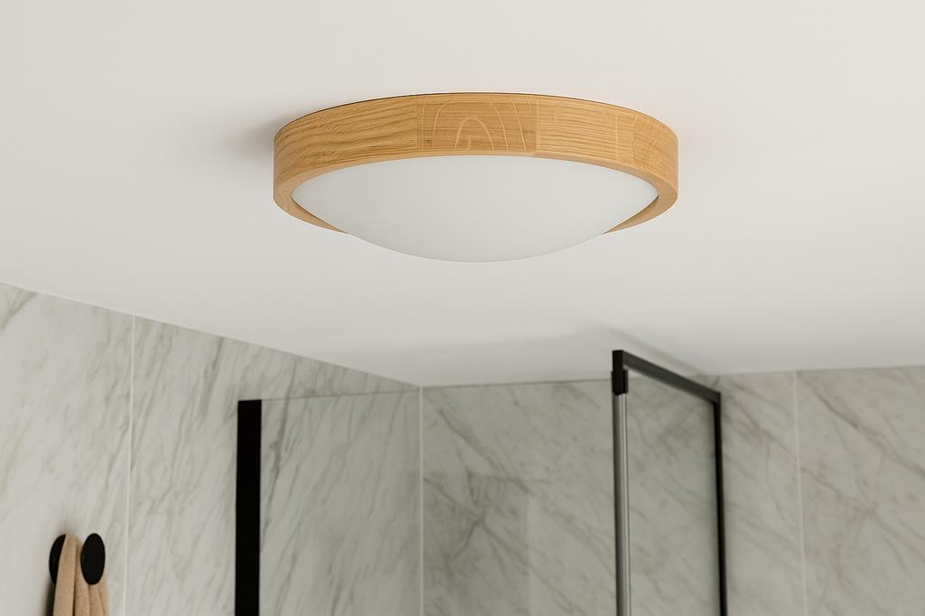 ORION Ceiling Lamp 375 OAK for living room, kitchen, bathroom, STYLISH
