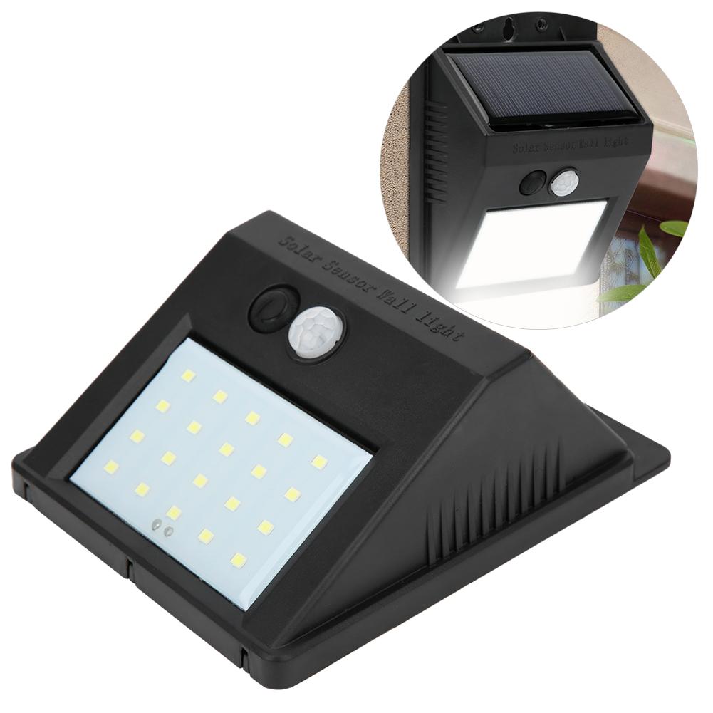 Solar Sensor Wall Lamp 20LED for Outdoor Yard Corridor Driveways Porches Garden Security