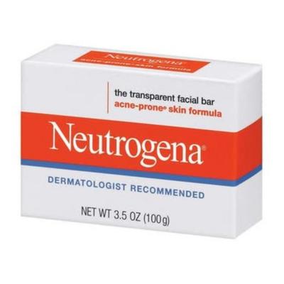 Glycerin Facial Cleansing Bar for Acne-Prone Skin 3.5 Oz
