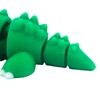 Three Dimensional Crocodile Shaped, 3D Printed Cute And Lively Animal Models, Flexible Joint Swinging For Stress Relief