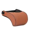 PU Leather Auto Car Neck Pillow Memory Foam Filling Neck Rest Seat Headrest Pillow Support Solution For Kids And Adults