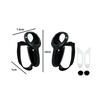 Silicone Removable Battery Controller Case Kit Battery Cover Controller Grips Case Set with Wrist Knuckle Strap for Meta Quest 3