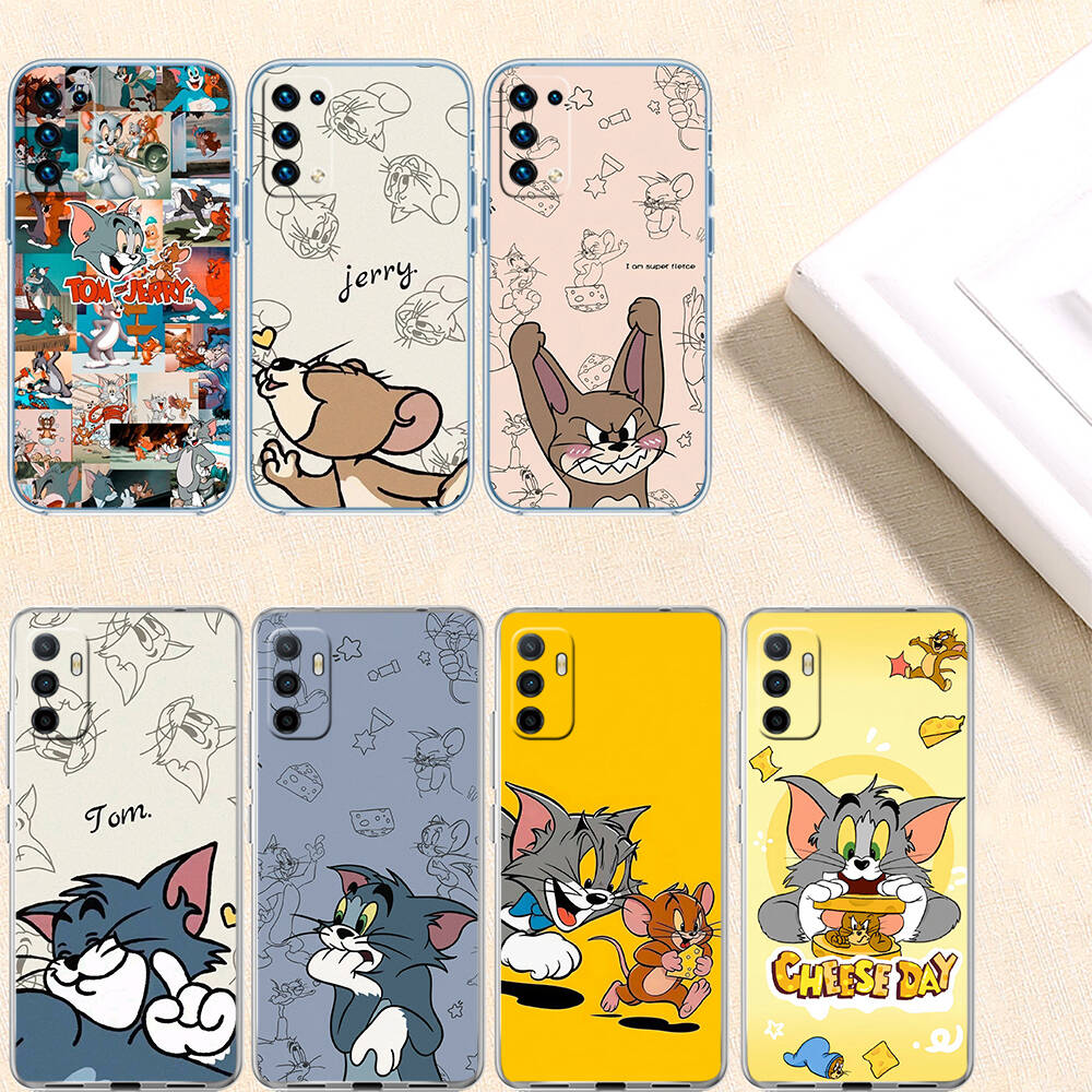 Tom and Jerry Cartoon Phone Case for Motorola G14 G15 G24 G30 G31 G32 G34 G41 G42 G51 G52 G50 G60S G60 G62 G72 G71 G73 G84 G85 G200 E32