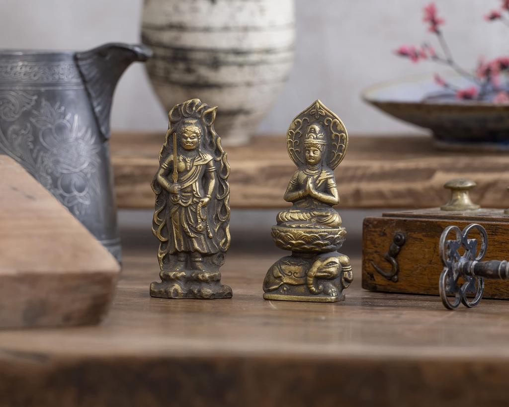Buddha Statue Fudo Myoo Buddhist Keiaki Watanabe Prototype In the Year of the Twelve Zodiac Guardian Zodiac Zodiac Takaoka Copperware Fudo Myouou