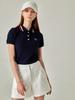 Yutinggolpeu Polo Short Sleeve T-Shirt Navy