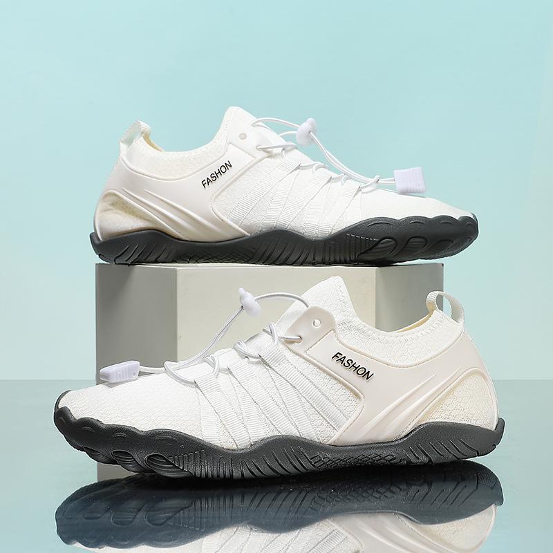 Outdoor creek shoes sports non-slip fly-woven beach shoes lurking wild riding fitness yoga couple five-finger shoes