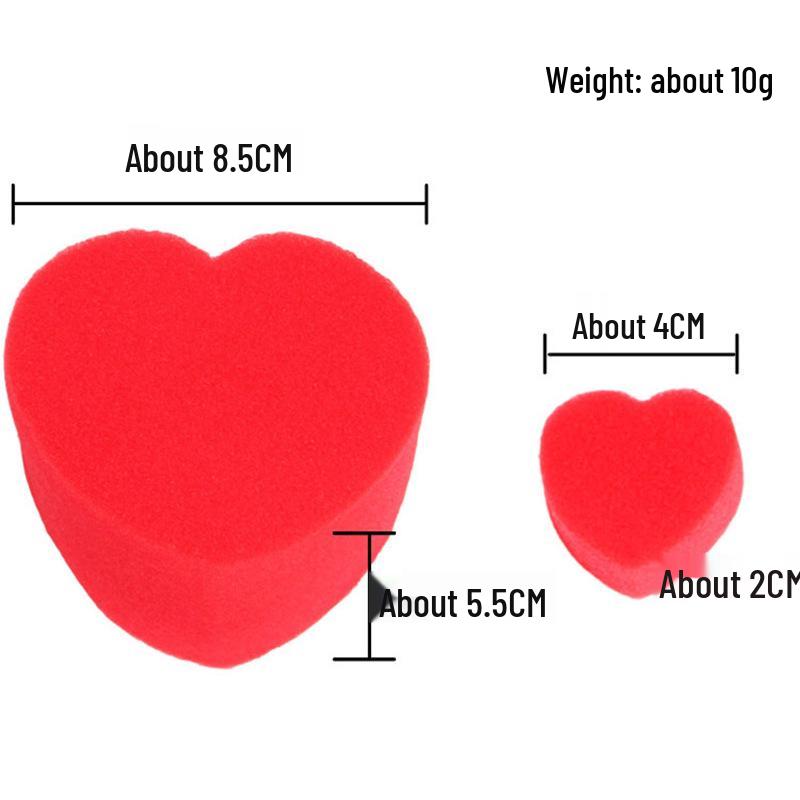 Heart-to-Heart Magic Cotton Sponge Props