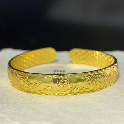 Dragon and Phoenix Chengxiang Heart Sutra Open Bracelet Bracelet Accessories