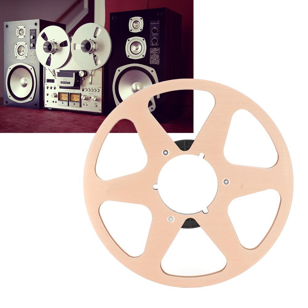 6-Hole Recording Tape Reel 1/4 10.5 Inch Tape Recorder Accessory  For Tape Recorders