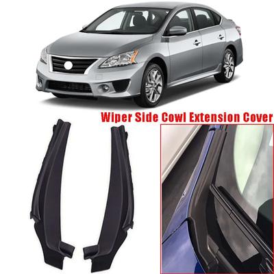Convient pour Nissan Sentra 2013-2019 couvercle d'extension de capot latéral d'essuie-glace avant 66895-3SG0A pare-brise 1 paire