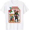 Steven Rhodes Holiday Fun with Krampus Retro Dark Humor T- Shirt
