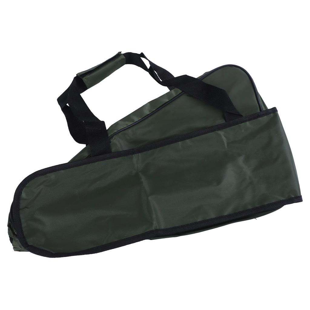 Adjustable Strap Chainsaw Carry Case Made of Waterproof Oxford Fabric Fits 12 14 and 16 Inch Chainsaws with Handle