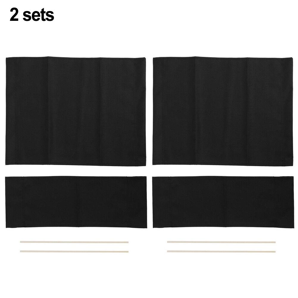 2 Stück Waschbare Stuhlsitzbezüge Set Regiestuhl Sitz Ersatz Canvas Bezug Klappstuhlbezug für Regiestuhl