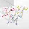 Summer Fashion Ribbon Bowknot Stud Earrings for Women Brand Design Statement Girls Ear Studs Enamel Plated Jewelry