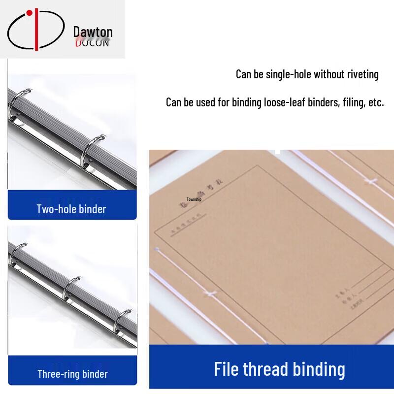 DOCON DC-2135TH Fully Automatic Financial Binding Machine CN plug (adapter included)