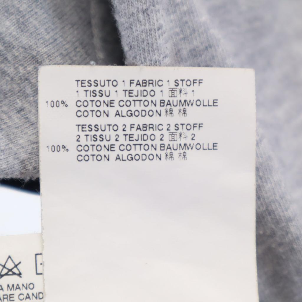 Marni Made In Italy Short Sleeve Switching T-shirt 44 Gray Men's Used
