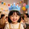 Light-Up Crown Birthday Hat for Kids & Adults