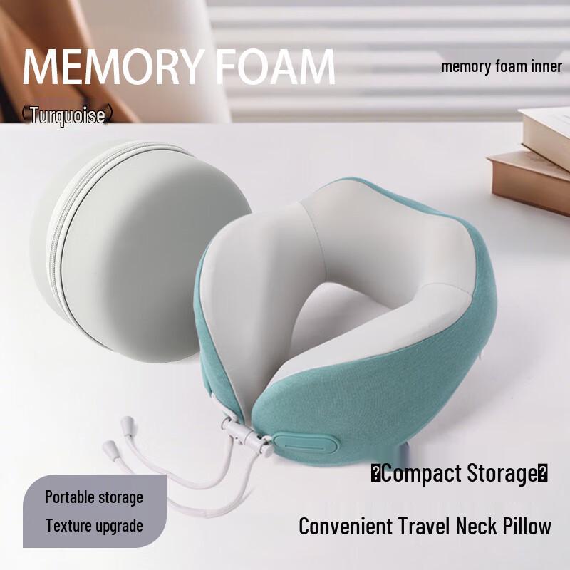 Miling Memory Foam Travel Neck Pillow