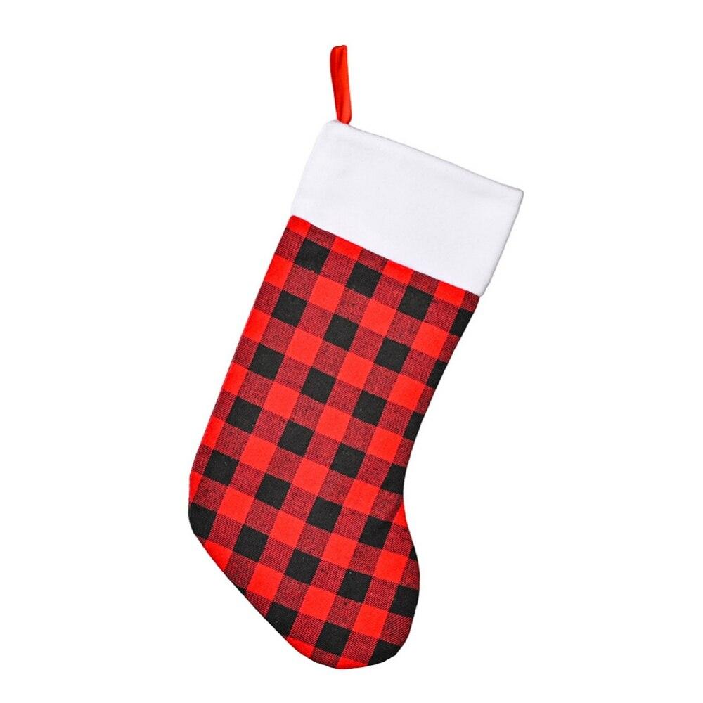 1 stuk kerstdecoratie kerst ruit sokken kerstboom hanger