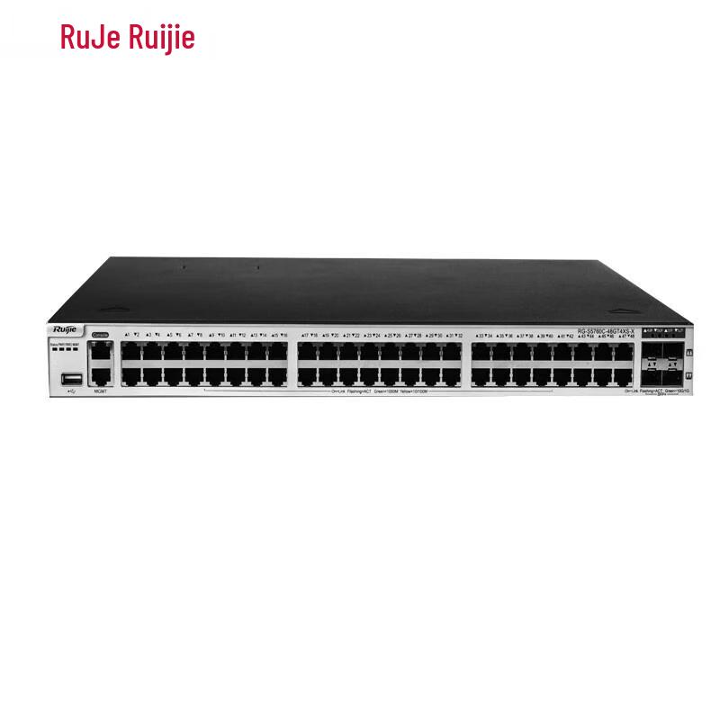 

Ruijie RG-S5760C-48GT4XS-X 48-Port Gigabit Layer 3 Managed Switch