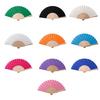 Multifunction Customizable Multicolor Fan DIY Sublimation Heat Transfer Print Hand Fan for Handmade Crafts and Event