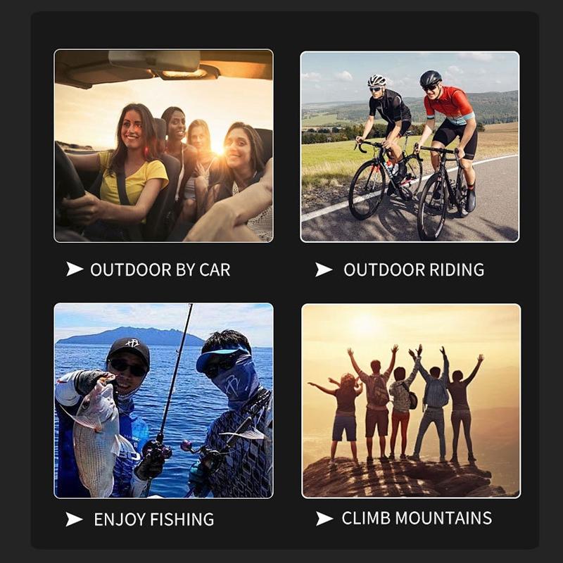 1pc Outdoor Polarized Sunglasses UV Protection Eyewear Sports Glasses for Men Women Running Fishing Driving Hiking Sunglasses