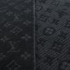 Great LOUIS VUITTON Scarf Monogram Classic Black Wool Mens M70520 Used