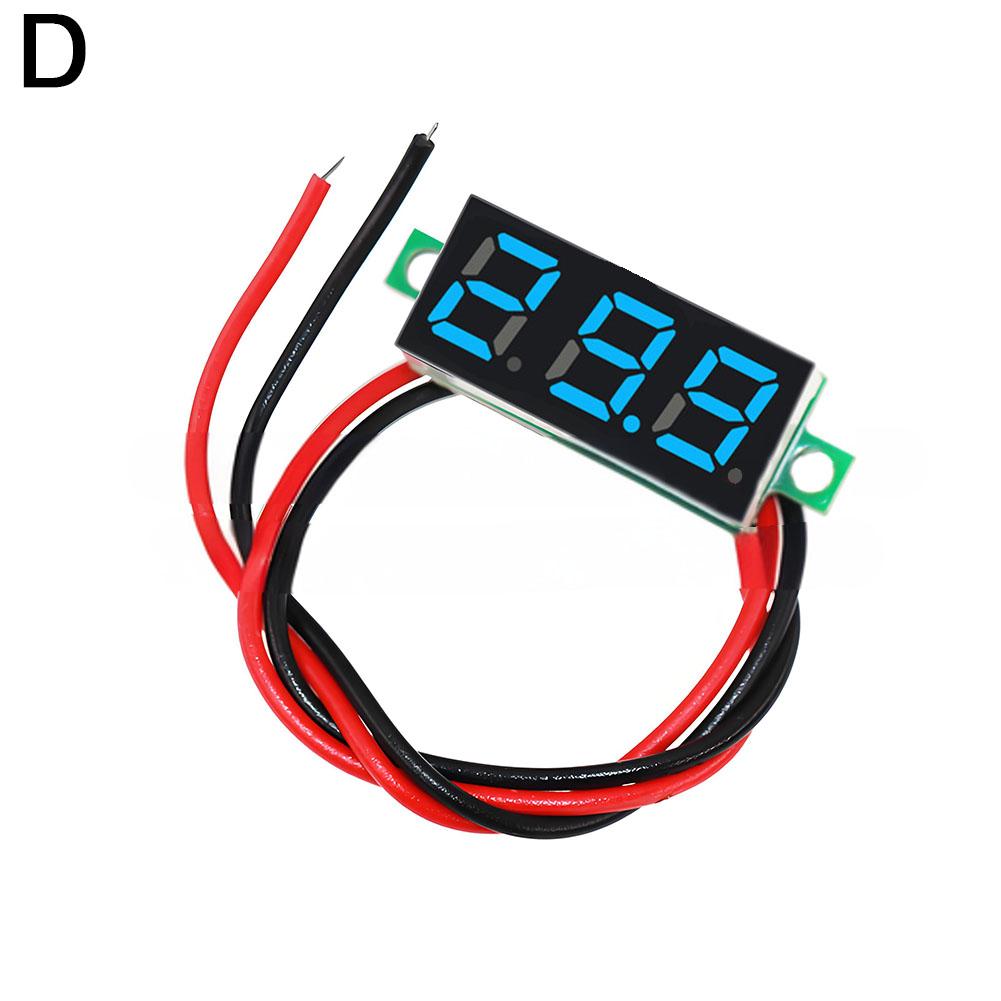 NEW High-end 0.28 Inch DC LED Digital Voltmeter 0-100V Voltage Meter Auto Car Mobile Power Voltage Tester 12V 10A