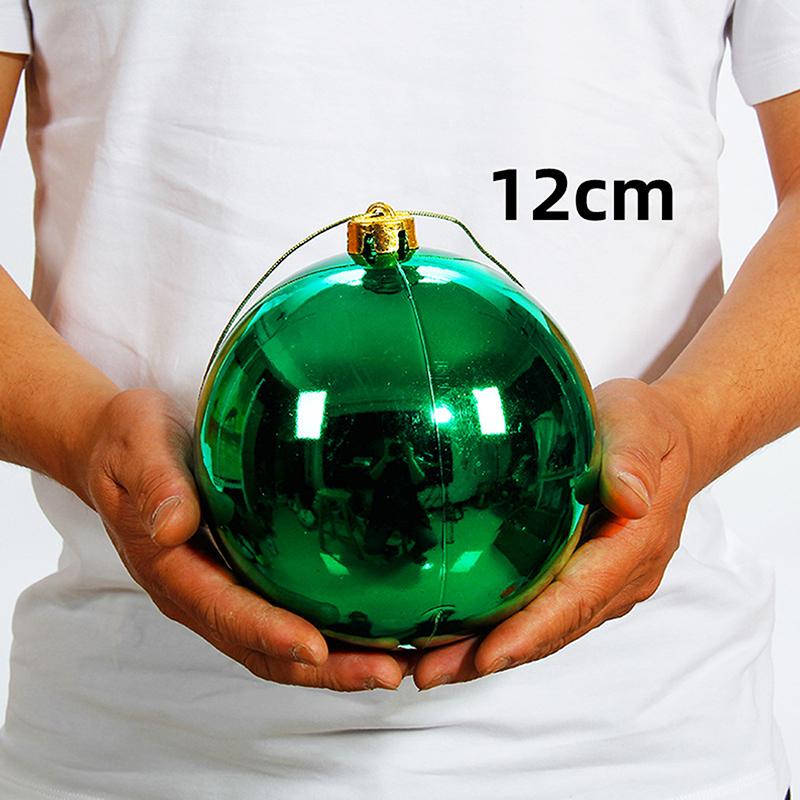1 Stück 12/15/20CM Weihnachtsdekoration Kugel Weihnachtsbaumschmuck Hängende Glänzende Kugeln Für Zuhause Bar Party Hochzeit Weihnachten Deko