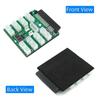 16-Way 6-Pin Power Distribution Board with Voltage Display and 18+12-Pin Server Power Supply Adapter