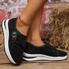 Fashion New Women's Fashion Round Toe Non-Slip Thick Soled Vulcanized Shoes Woman Daily Casual Comfortable Walking Sports Shoes